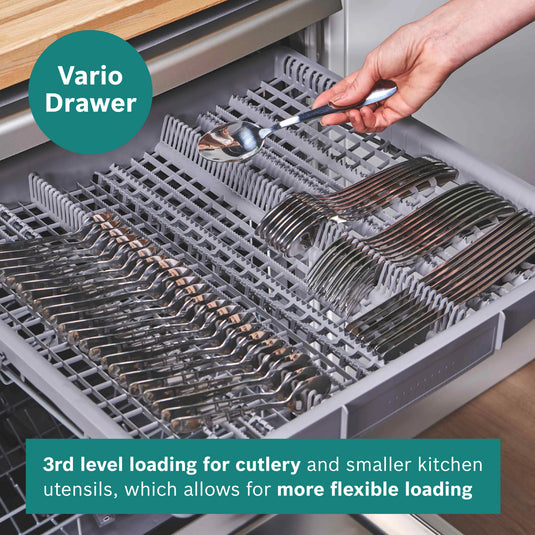 Bosch SMH4HVX14G Series 4 Fully Integrated Full Size Dishwasher