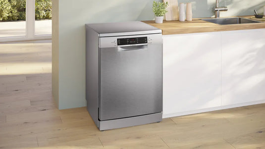 Bosch Series 2, Free-standing dishwasher, 60 cm, Brushed steel