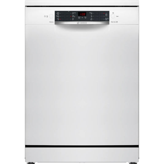 Bosch Series 2, Free-standing dishwasher, 60 cm, White