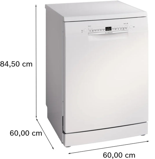 Bosch Series 2, Free-standing dishwasher, 60 cm, White