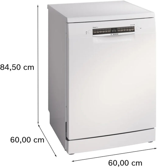 Bosch Series 4, Free-standing dishwasher, 60 cm, White