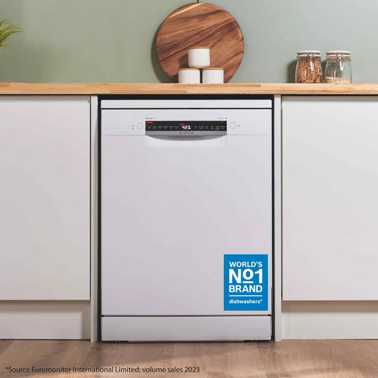 Bosch Series 4, Free-standing dishwasher, 60 cm, White