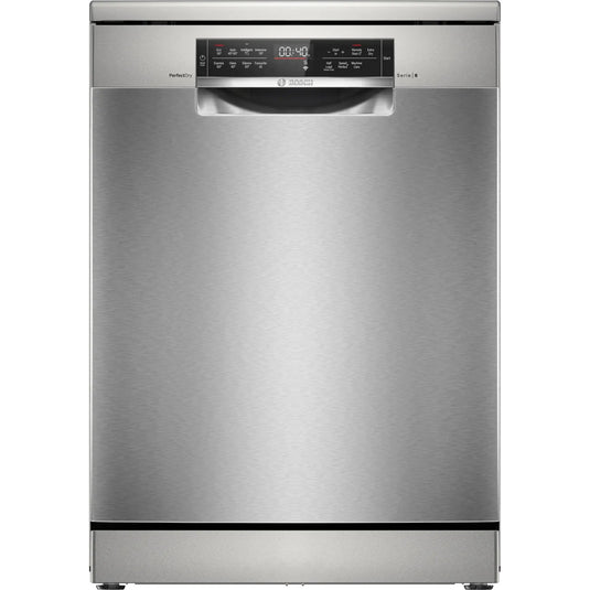 Bosch Series 6, Free-standing dishwasher, 60 cm, Brushed steel