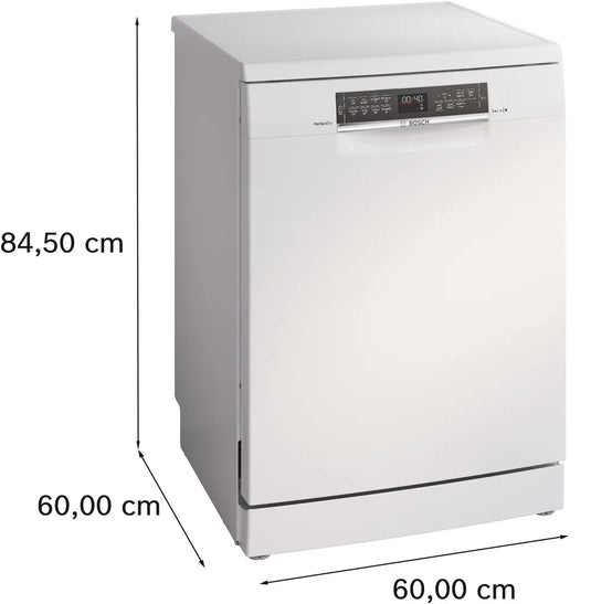 Bosch Series 6, Free-standing dishwasher, 60 cm, White