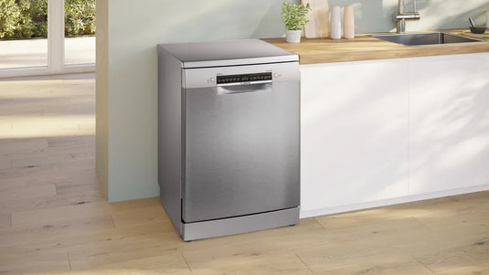 Bosch Series 6, Free-standing dishwasher, 60 cm, Brushed steel