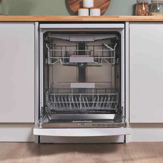 Bosch Series 6, Free-standing dishwasher, 60 cm, White