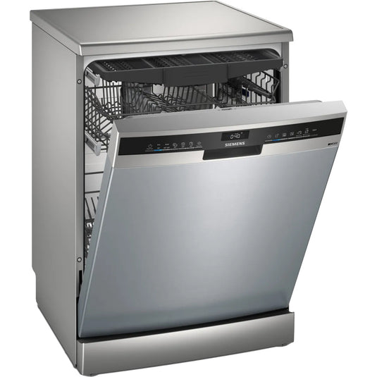 Siemens iQ300, Free-standing dishwasher, 60 cm, Brushed steel