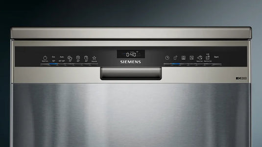 Siemens iQ300, Free-standing dishwasher, 60 cm, Brushed steel