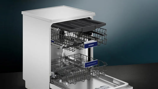 Siemens iQ300, Free-standing dishwasher, 60 cm, White