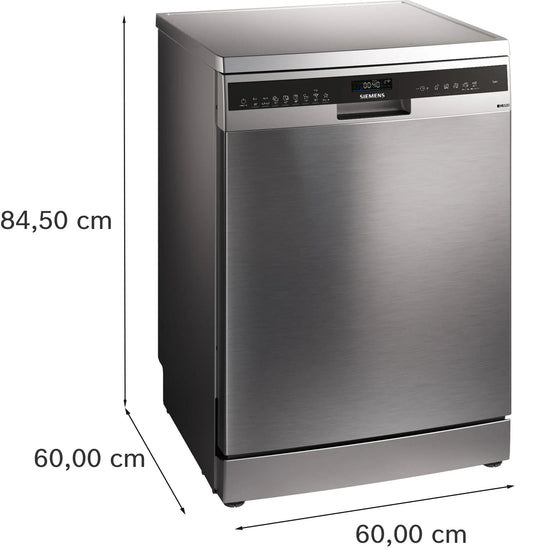 Siemens SN25EI13CE iQ500 Free-standing dishwasher 60 cm Brushed steel anti-fingerprint