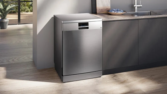 Siemens iQ700, Free-standing dishwasher, 60 cm, Brushed steel