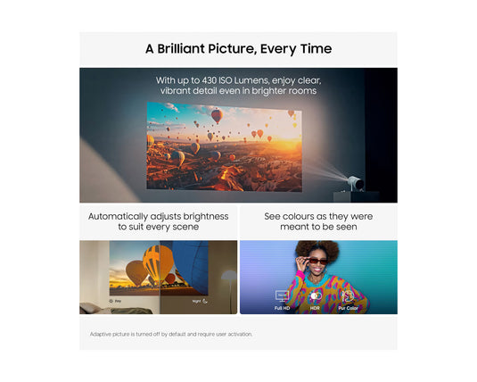 Samsung SP-LFF3H Freestyle+ Full HD Portable Projector