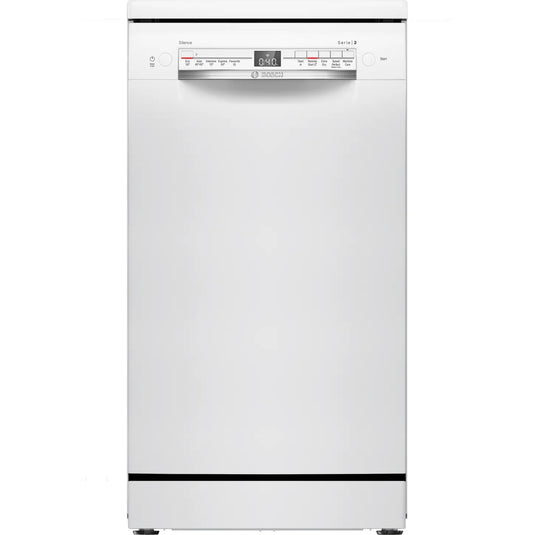 Bosch Series 2, Free-standing dishwasher, 45 cm, White