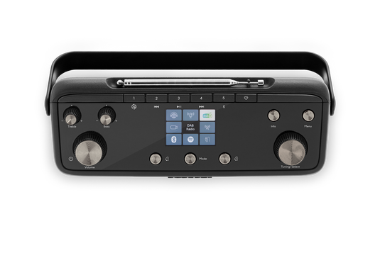 Roberts Stream 219 Stereo Internet / DAB/ DAB+/ FM RDS radio with 60 presets, Black