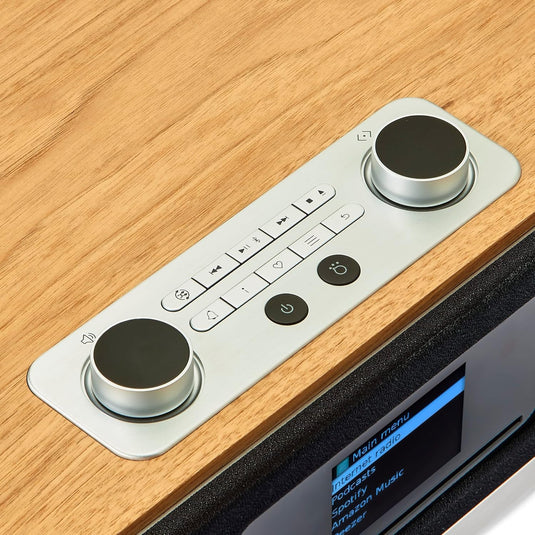 Roberts Radio Stream 67 DAB/DAB+/FM/Bluetooth with Alexa, Wood