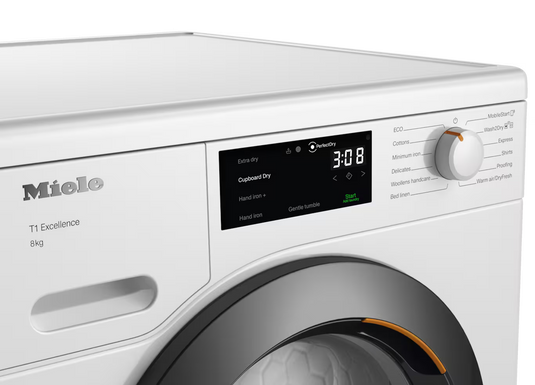 Miele TEC645 WP 8kg Tumble Dryer - White