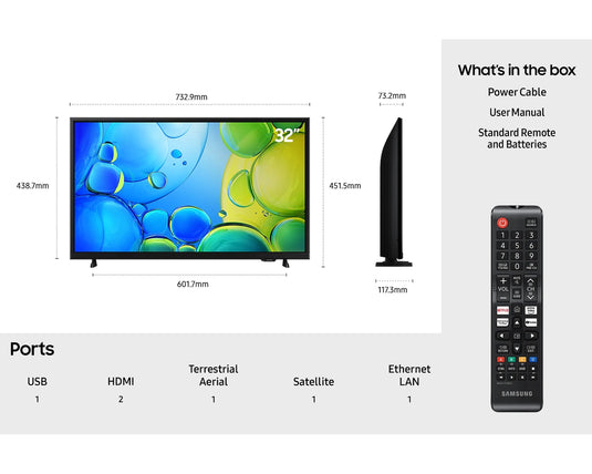 Samsung UE32F6000 32" Full HD F6000 Smart TV