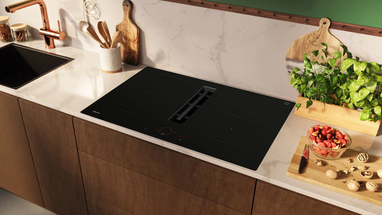 Neff N70, Induction hob with integrated ventilation system, 80 cm