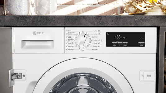 Neff Built-in washing machine, 8 kg, 1400 rpm