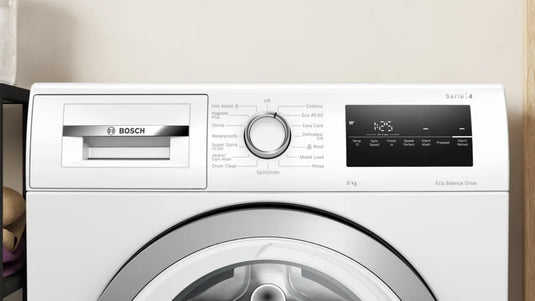 Bosch Series 4, Washing machine, front loader, 8 kg, 1400 rpm