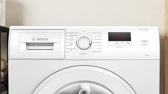 Bosch Series 2, Washing machine, front loader, 8 kg, 1400 rpm