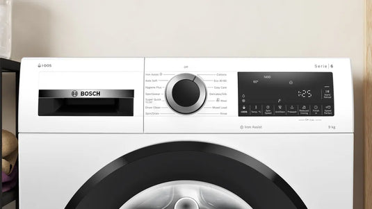 Bosch Series 6, Washing machine, front loader, 9 kg, 1400 rpm