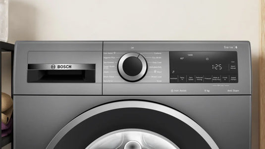 Bosch Series 6, Washing machine, front loader, 9 kg, 1400 rpm