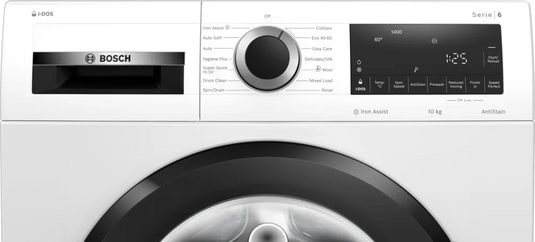 Bosch Series 6, Washing machine, front loader, 10 kg, 1400 rpm