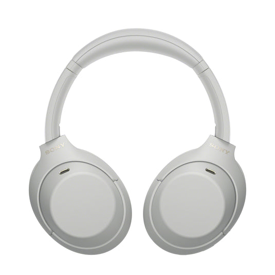 Sony WH-1000XM4C Noise Cancelling Wireless Over Ear Headphones, Platinum Silver