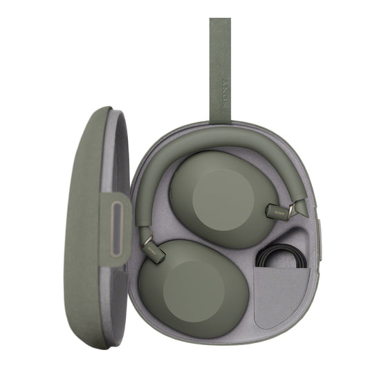 Sony WH-1000XM6 Wireless Noise Cancelling Headphones, Olive Gray