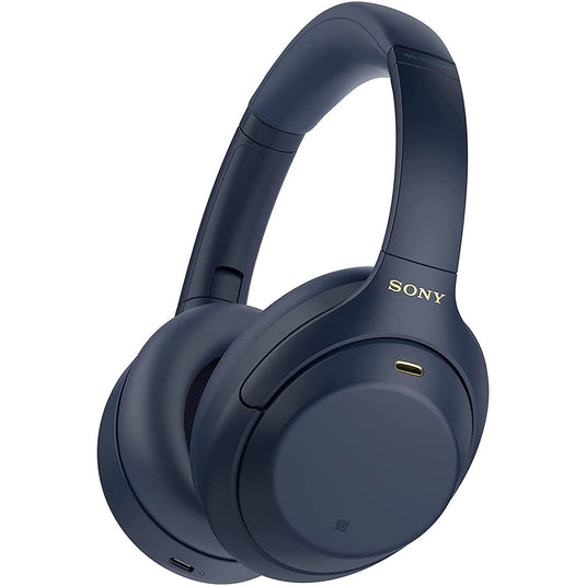 OPEN-BOX RENEWED - Sony WH-1000XM4 Wireless Noise Cancelling Headphones, Blue