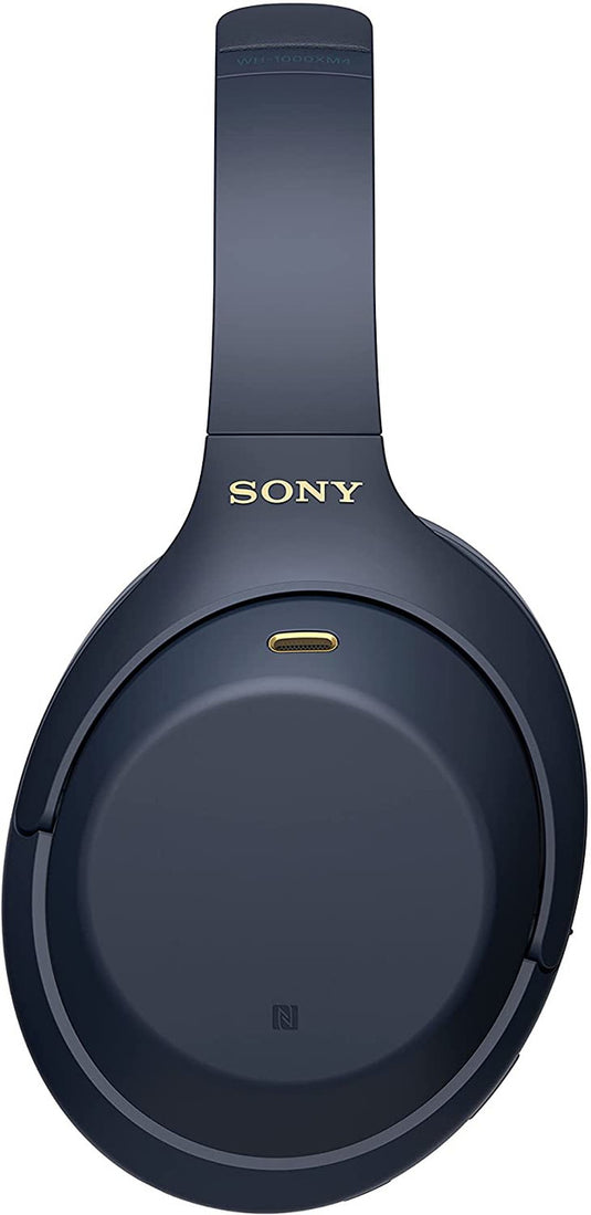 OPEN-BOX RENEWED - Sony WH-1000XM4 Wireless Noise Cancelling Headphones, Blue