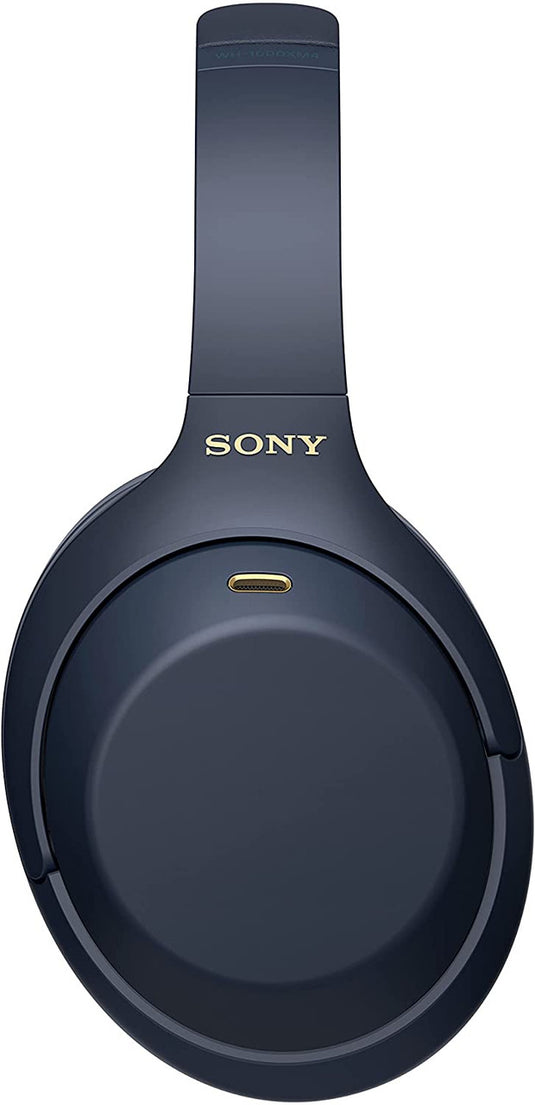 OPEN-BOX RENEWED - Sony WH-1000XM4 Wireless Noise Cancelling Headphones, Blue