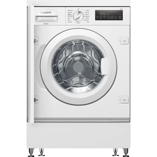 Siemens iQ700, Built-in washing machine, 8 kg, 1400 rpm