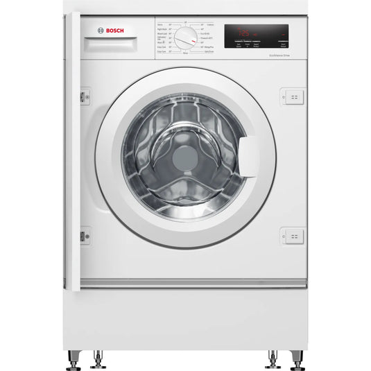 Bosch Series 6, Built-in washing machine, 8 kg, 1400 rpm