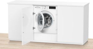 Bosch Series 8, Built-in washing machine, 8 kg, 1400 rpm