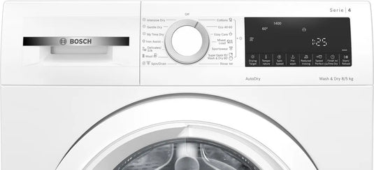 Bosch Series 4, Washer dryer, 8/5 kg, 1400 rpm