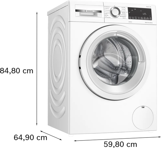 Bosch Series 4, Washer dryer, 8/5 kg, 1400 rpm