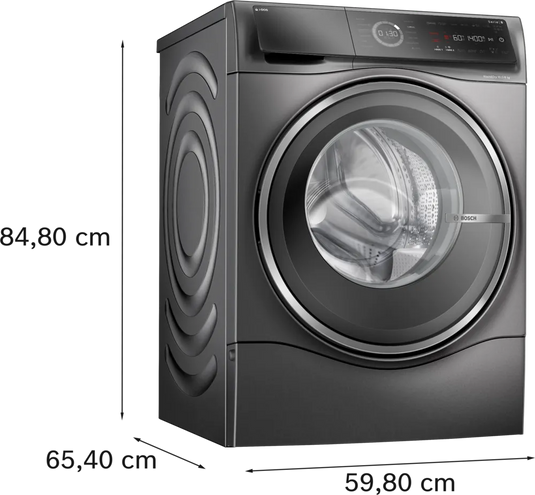 Bosch Series 8, Washer dryer, 10.5/6 kg, 1400 rpm