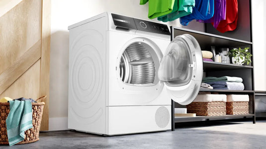 Bosch Series 8, Heat pump tumble dryer, 9 kg