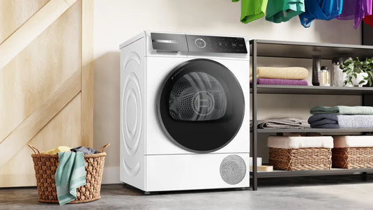 Bosch Series 8, Heat pump tumble dryer, 9 kg