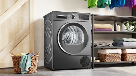 Bosch Series 6, Heat pump tumble dryer, 9 kg