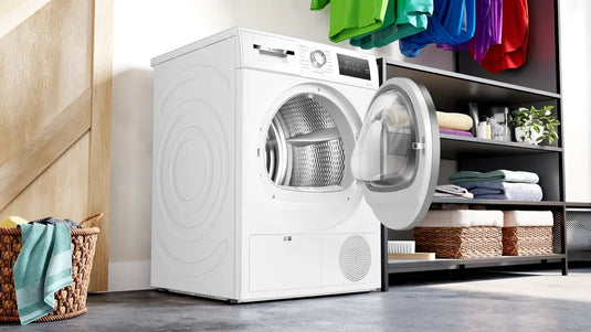 Bosch Series 4, Heat pump tumble dryer, 8 kg