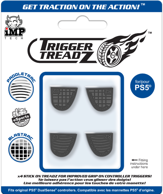 iMP-Tech Trigger Treadz for PS5 - 4 pack