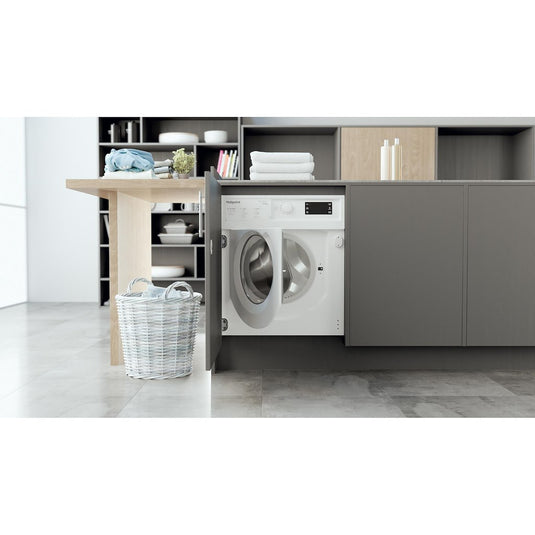 Hotpoint BIWDHG75148 UK N Integrated Washer Dryer