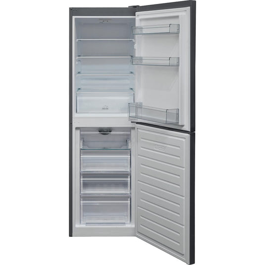 Hotpoint HBNF55182SUK 54cm Frost Free Fridge Freezer - Silver