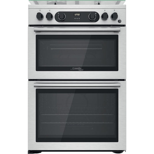 Hotpoint CD67G0CCX/UK Freestanding Gas Double Cooker