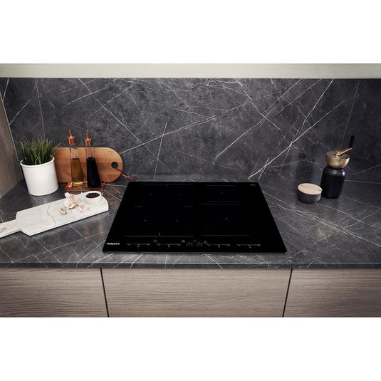 Hotpoint ACO 654 NE Induction Ceramic Hob - Black