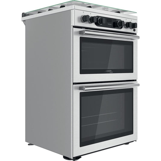 Hotpoint CD67G0CCX/UK Freestanding Gas Double Cooker