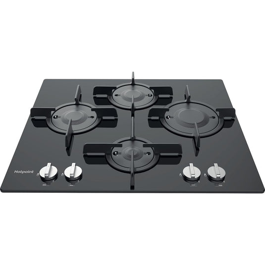 Hotpoint FTGHG 641 D/H BK Gas Hob - Black